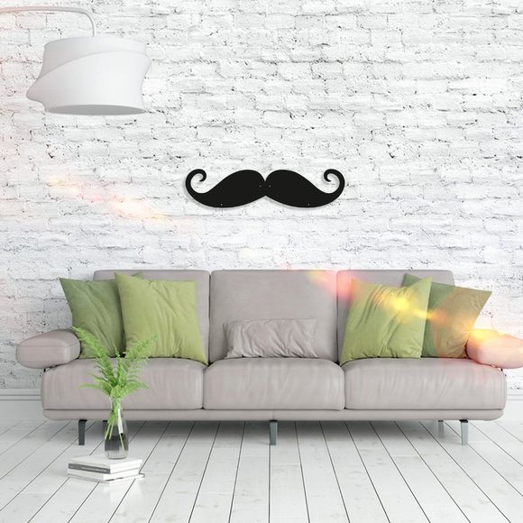 Metal Wall Decor - Mustache - Picture 2 of 2